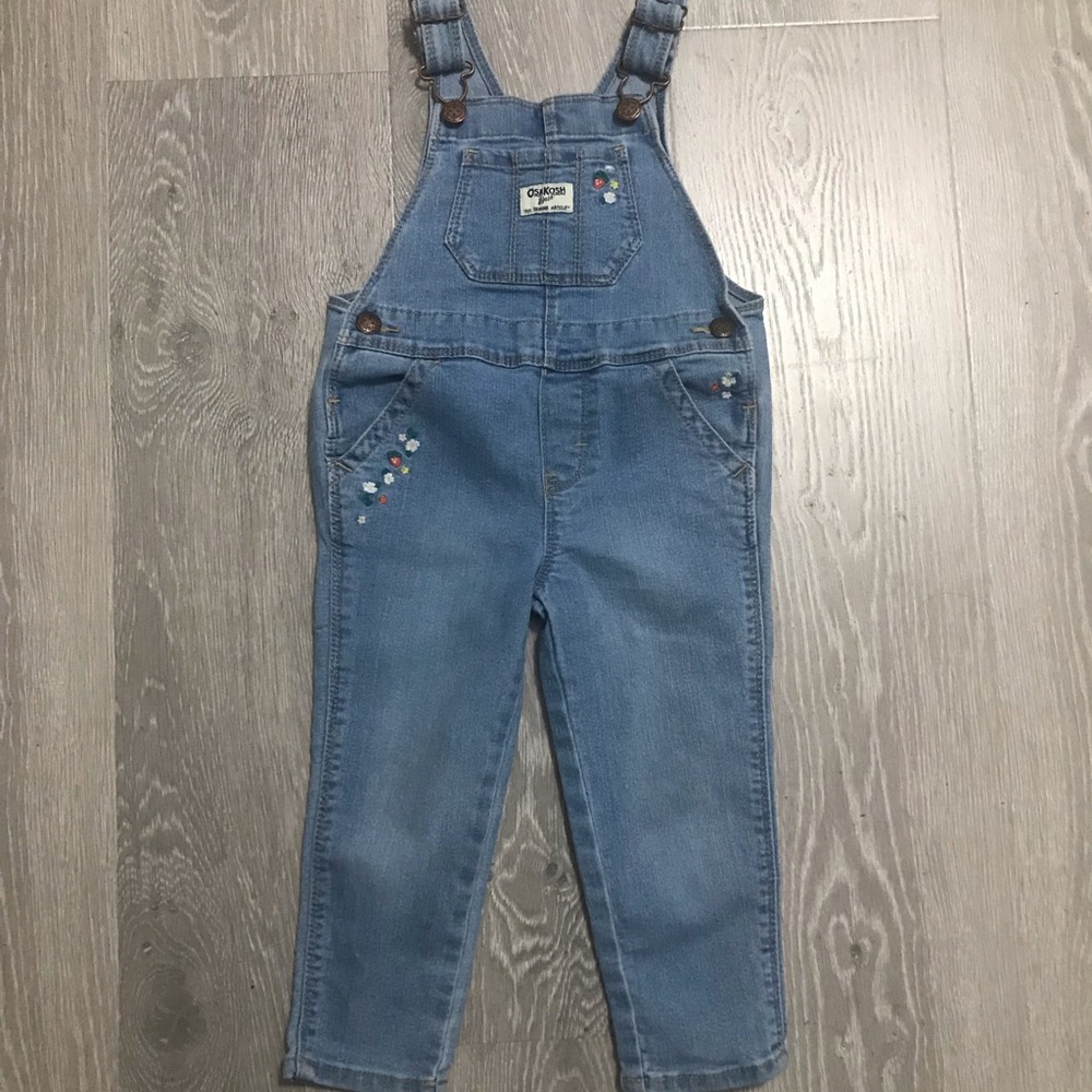 OshKosh B’Gosh Toddler Denim Embroidered Overall